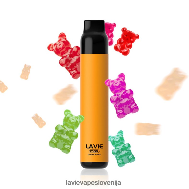 LAVIE Vape Ljubljana - LAVIE BAR 5000 vpihov - maks gumijasti medvedki V22B66282