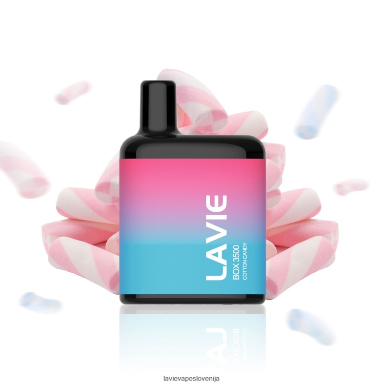 LAVIE Vape Ljubljana - LAVIE BOX 3500 vpihov sladkorna vata V22B66210