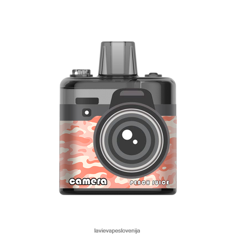 LAVIE Vape Ljubljana - LAVIE Camera 8000 vpihov breskov sok V22B66174