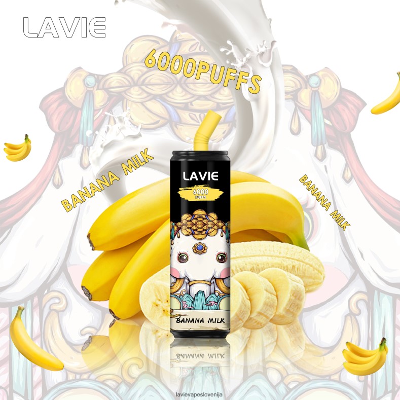 LAVIE Vape Ljubljana - LAVIE Coke BAR 6000 vpihov bananino mleko V22B66274