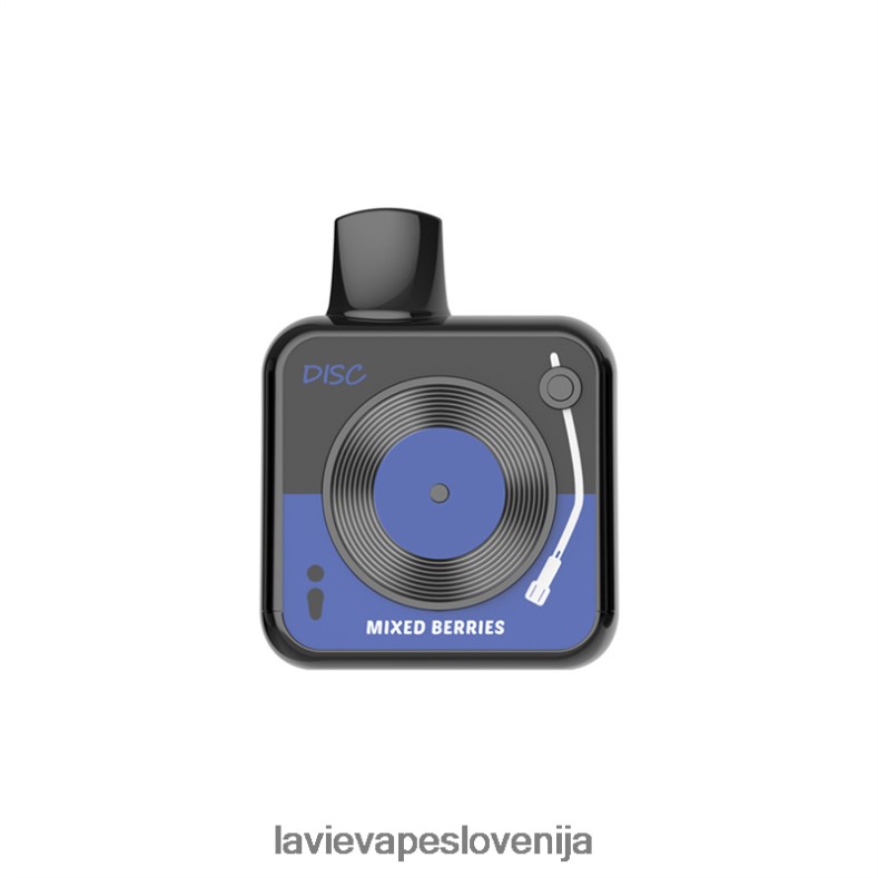 LAVIE Vape Ljubljana - LAVIE DISC 10000 vpihov mešano jagodičje V22B66154