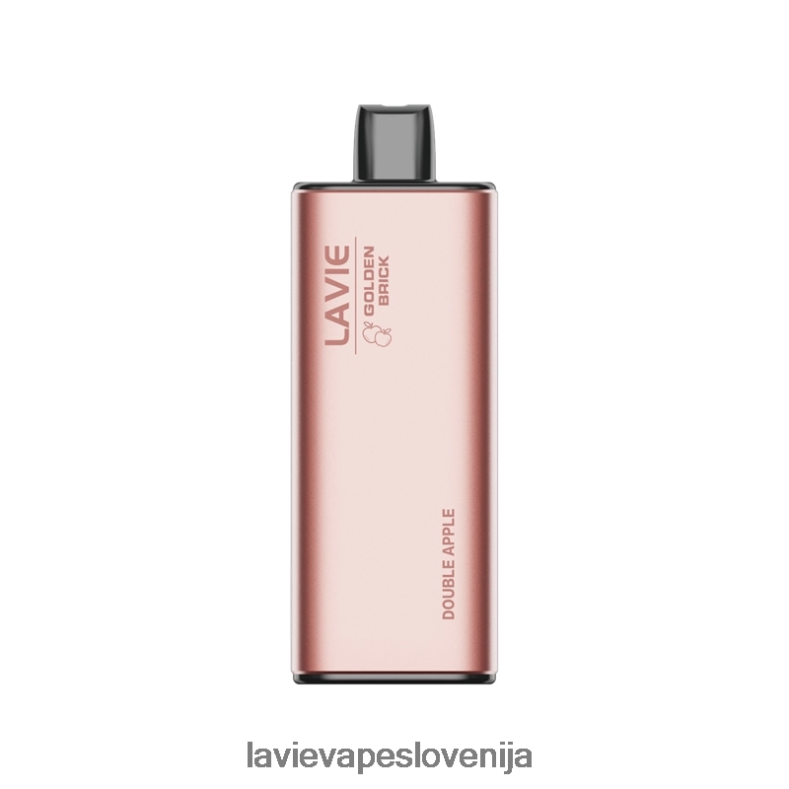 LAVIE Vape Ljubljana - LAVIE GOLDEN BRICK 10000 vpihov dvojno jabolko V22B6658