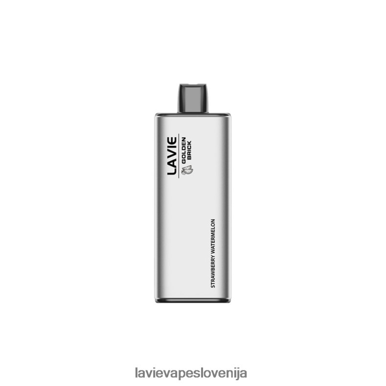 LAVIE Vape Ljubljana - LAVIE GOLDEN BRICK 10000 vpihov jagodna lubenica V22B6666