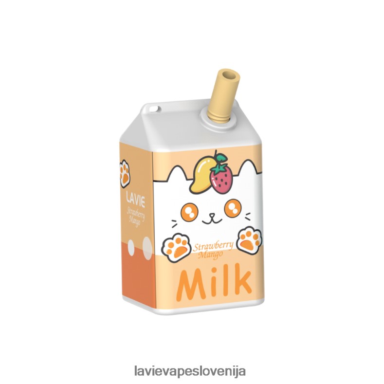 LAVIE Vape Ljubljana - LAVIE MILK 7000 vpihov jagodni mango V22B66182