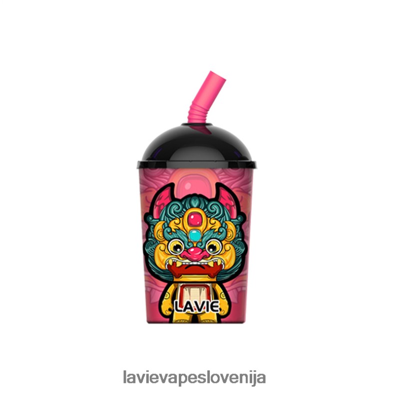 LAVIE Vape Ljubljana - LAVIE Max Cup 8000 vpihov mango jagodni led V22B66266
