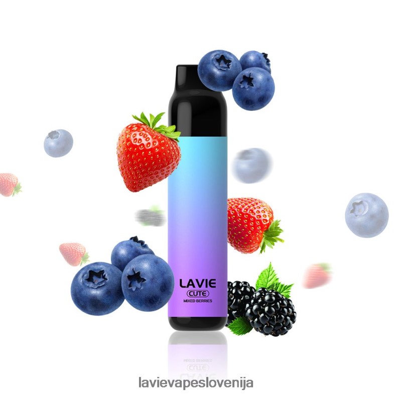 LAVIE Vape Slovenija - LAVIE BAR 3000 vpihov mešano jagodičje V22B66289