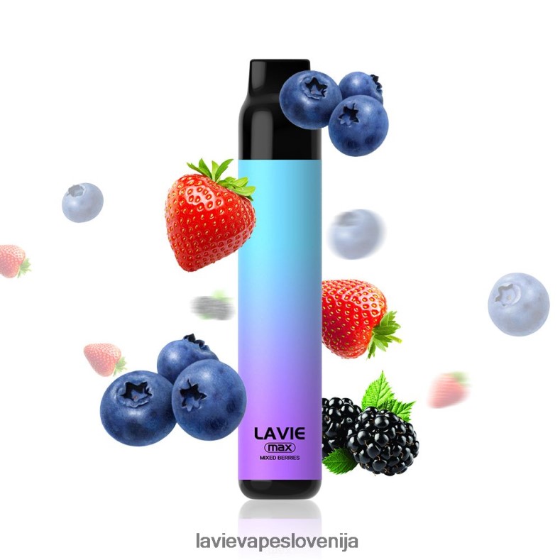 LAVIE Vape Slovenija - LAVIE BAR 5000 vpihov - maks mešano jagodičje V22B66281
