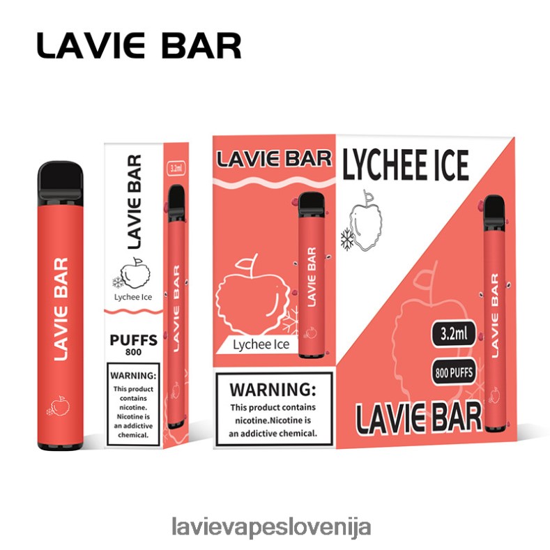 LAVIE Vape Slovenija - LAVIE BAR 800 vpihov ličijev led V22B66313