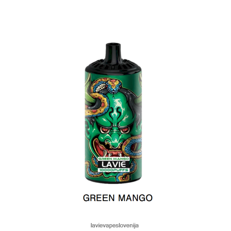 LAVIE Vape Slovenija - LAVIE BEAST 10000 vpihov zeleni mango V22B66365