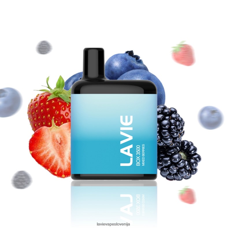 LAVIE Vape Slovenija - LAVIE BOX 3500 vpihov mešano jagodičje V22B66213