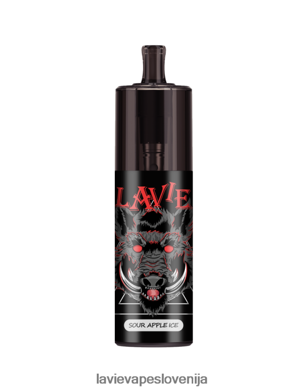 LAVIE Vape Slovenija - LAVIE COLOUR BAR 10000 vpihov nadzor pretoka zraka kisli jabolčni led V22B66329