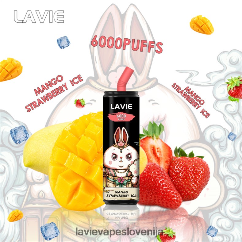 LAVIE Vape Slovenija - LAVIE Coke BAR 6000 vpihov mango jagodni led V22B66273