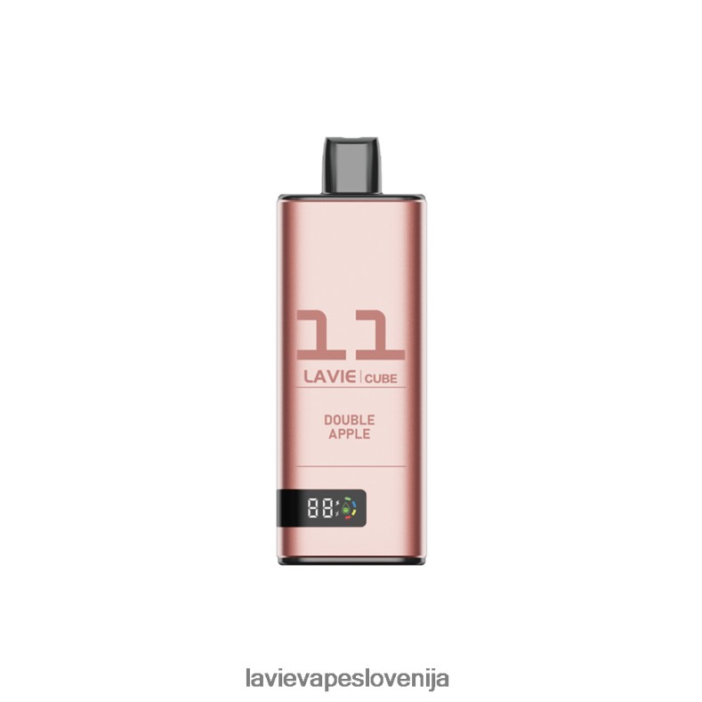 LAVIE Vape Slovenija - LAVIE Cube 20000 vpihov dvojno jabolko V22B6645