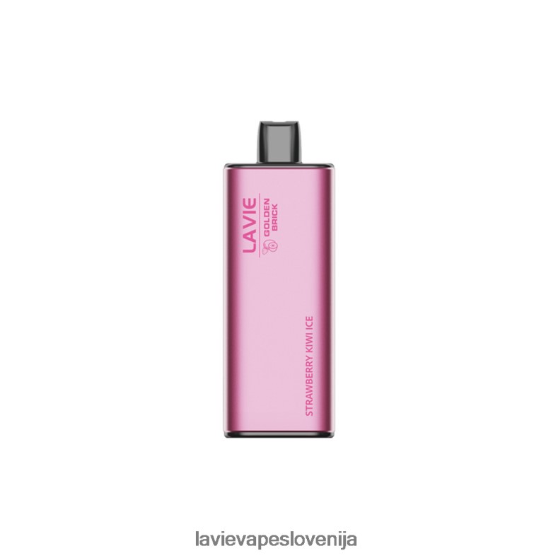 LAVIE Vape Slovenija - LAVIE GOLDEN BRICK 10000 vpihov jagodni kivijev led V22B6665