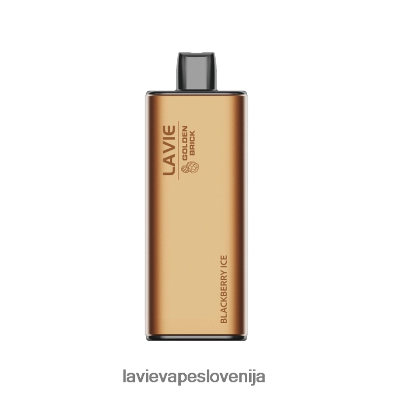 LAVIE Vape Slovenija - LAVIE GOLDEN BRICK 10000 vpihov robidov led V22B6653