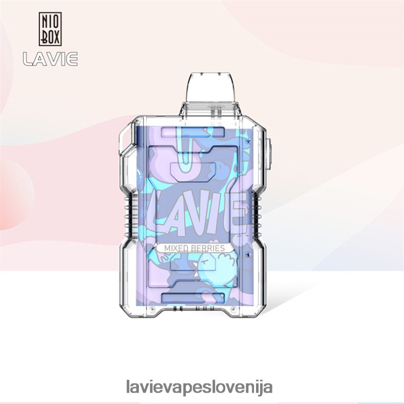 LAVIE Vape Slovenija - LAVIE NIO BOX 9000 vpihov mešano jagodičje V22B66197