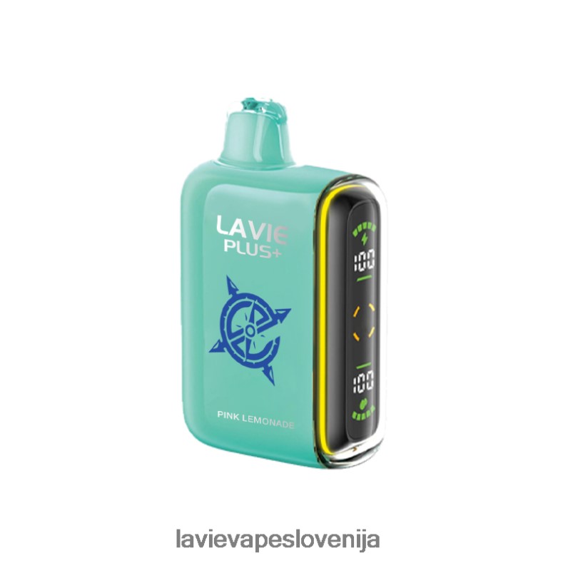 LAVIE Vape Slovenija - LAVIE PLUS 15000 vpihov roza limonada V22B6693