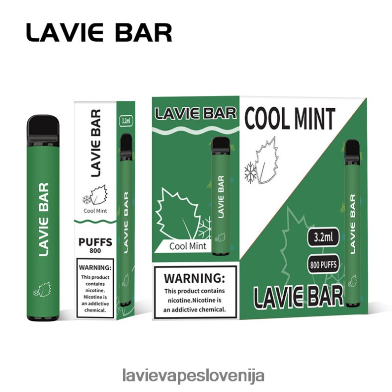 LAVIE Vapes - LAVIE BAR 800 vpihov hladna meta V22B66311