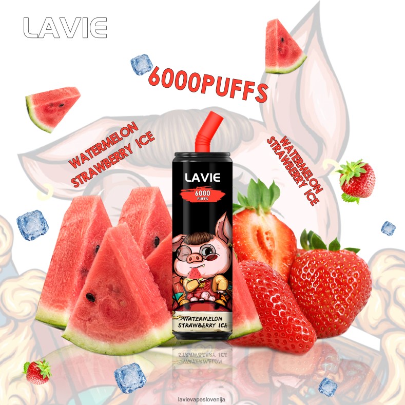LAVIE Vapes - LAVIE Coke BAR 6000 vpihov lubenica jagodni led V22B66267