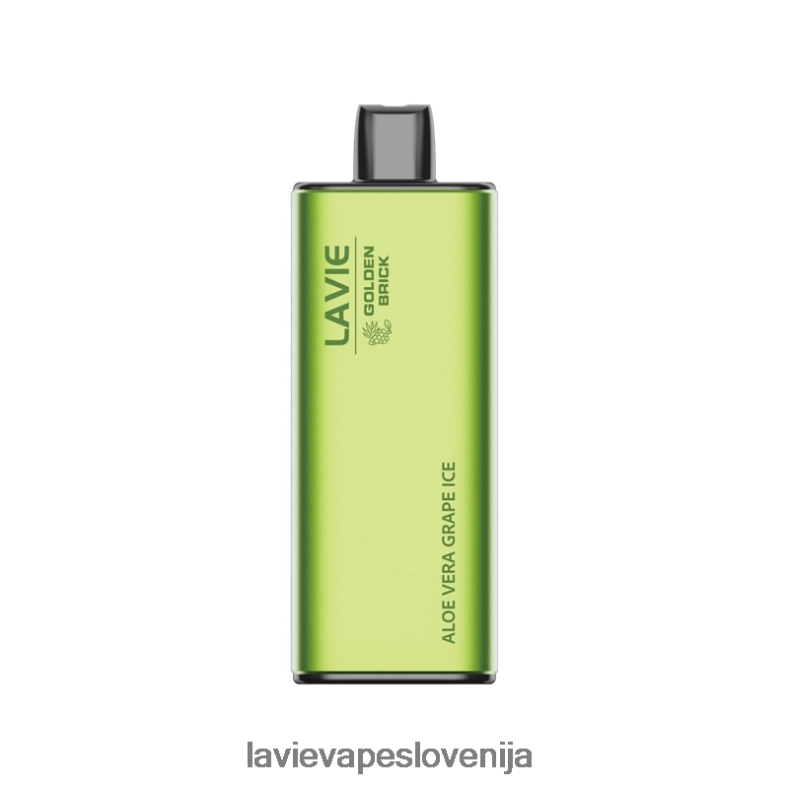 LAVIE Vapes - LAVIE GOLDEN BRICK 10000 vpihov aloe vera grozdni led V22B6651