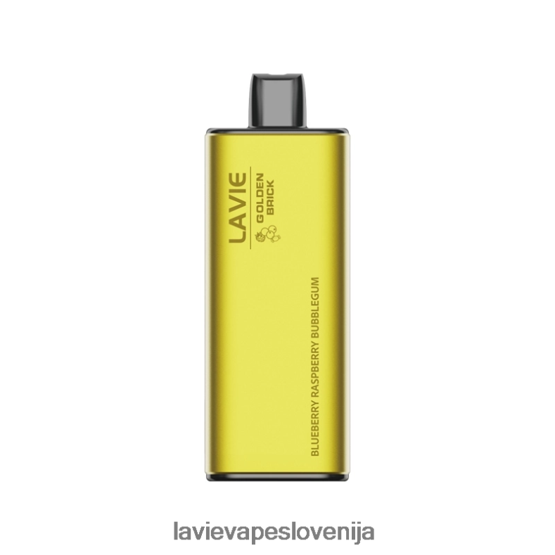 LAVIE Vapes - LAVIE GOLDEN BRICK 10000 vpihov borovničev malinov žvečilni gumi V22B6655
