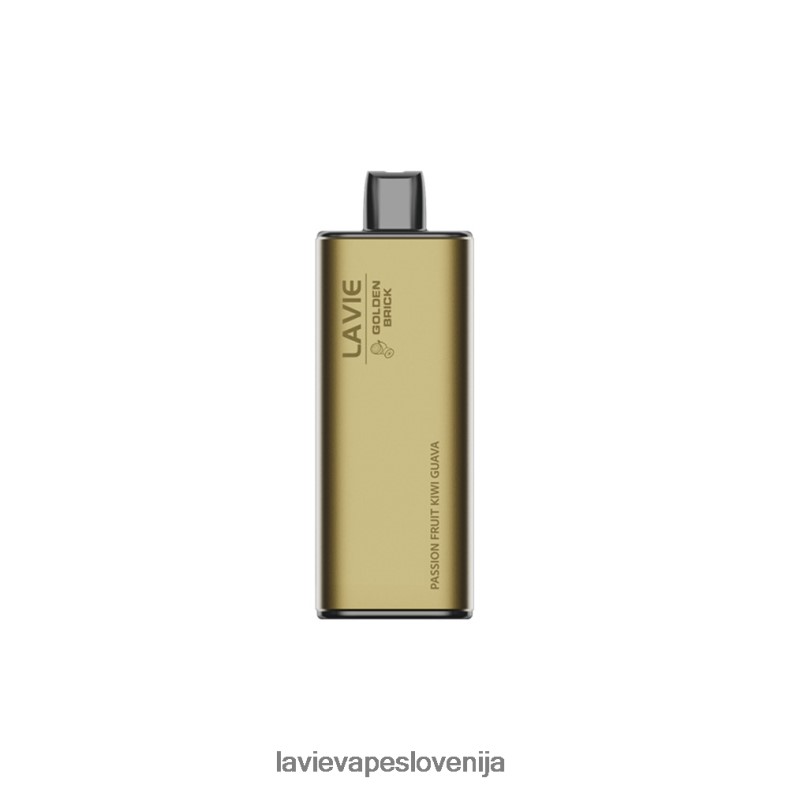 LAVIE Vapes - LAVIE GOLDEN BRICK 10000 vpihov pasijonka kivi guava V22B6663