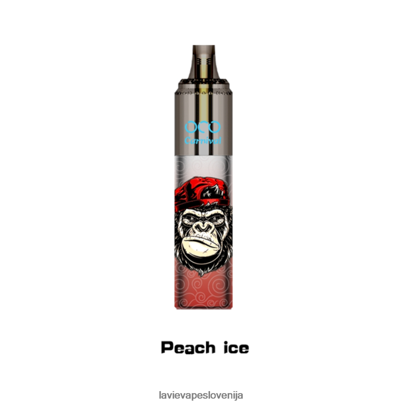 LAVIE Vapes - LAVIE OCO pustnih 10000 puhov breskov led V22B66355