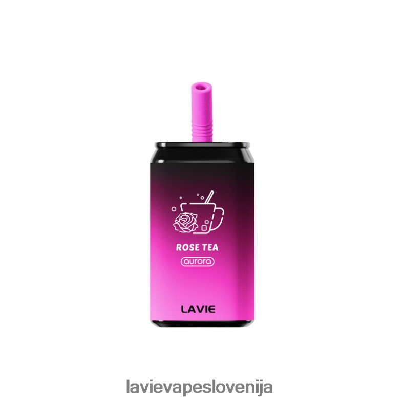 LAVIE Vapes Slovenija - LAVIE Aurora 11000 vpihov vrtnični čaj V22B66148
