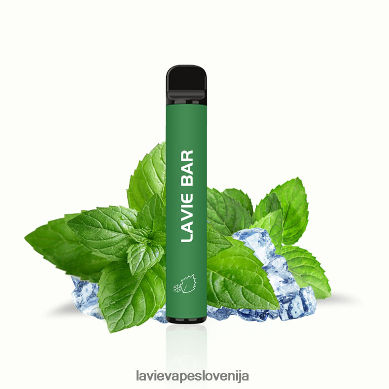 LAVIE Vapes Slovenija - LAVIE BAR 2 različica 800 vpihov hladna meta V22B66320