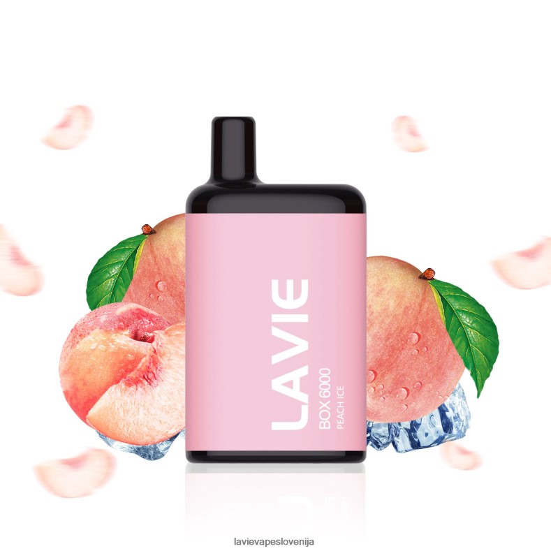 LAVIE Vapes Slovenija - LAVIE BOX 6000 vpihov breskov led V22B66200