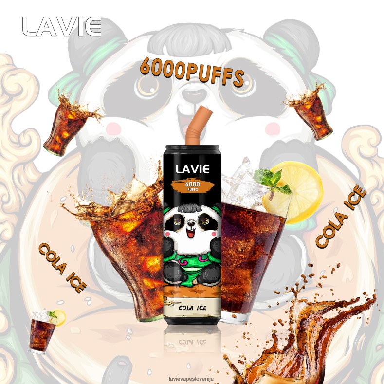 LAVIE Vapes Slovenija - LAVIE Coke BAR 6000 vpihov cola led V22B66276