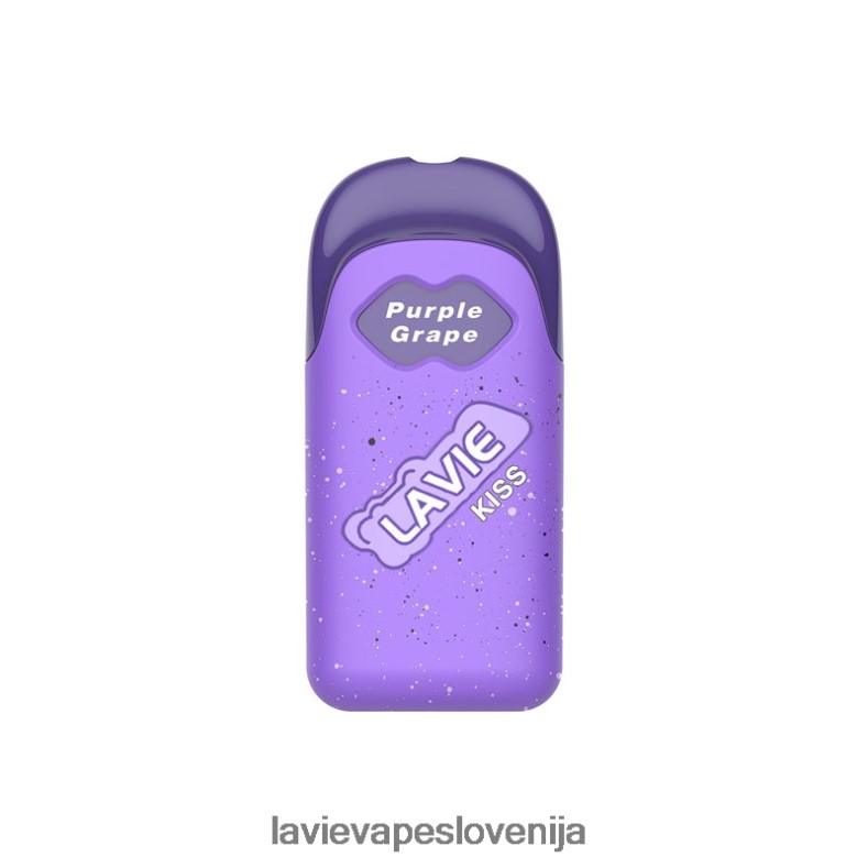 LAVIE Vapes Slovenija - LAVIE KISS 8000 vpihov vijolično grozdje V22B66112