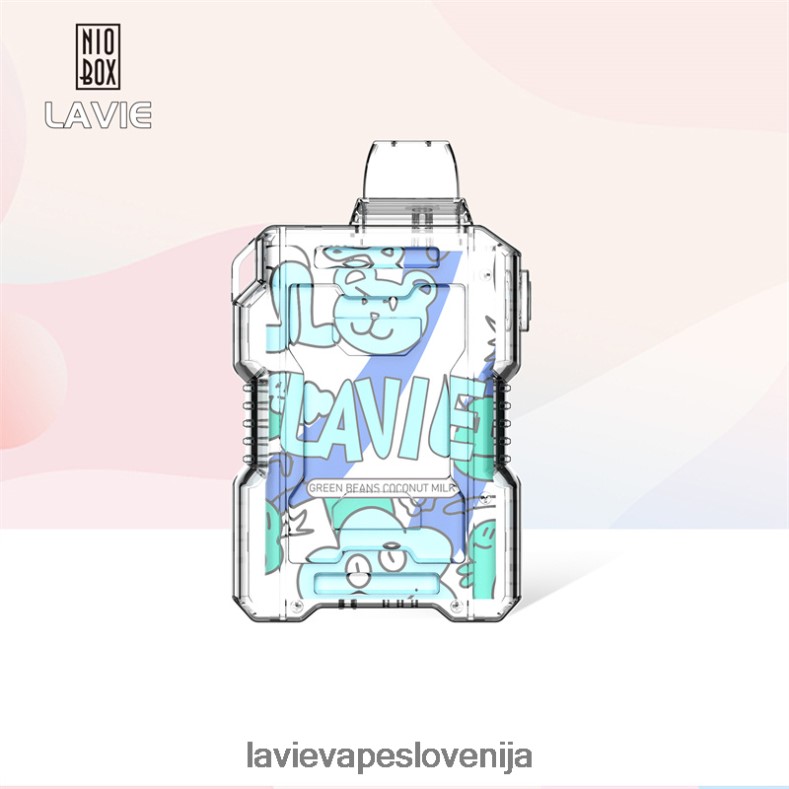 LAVIE Vapes Slovenija - LAVIE NIO BOX 9000 vpihov kokosovo mleko iz stročjega fižola V22B66188