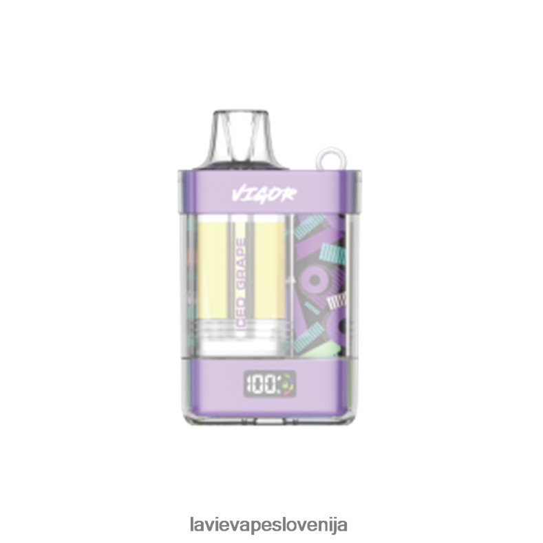 LAVIE Vapes Slovenija - LAVIE VIGOR 15000 vpihov ledeno grozdje V22B668