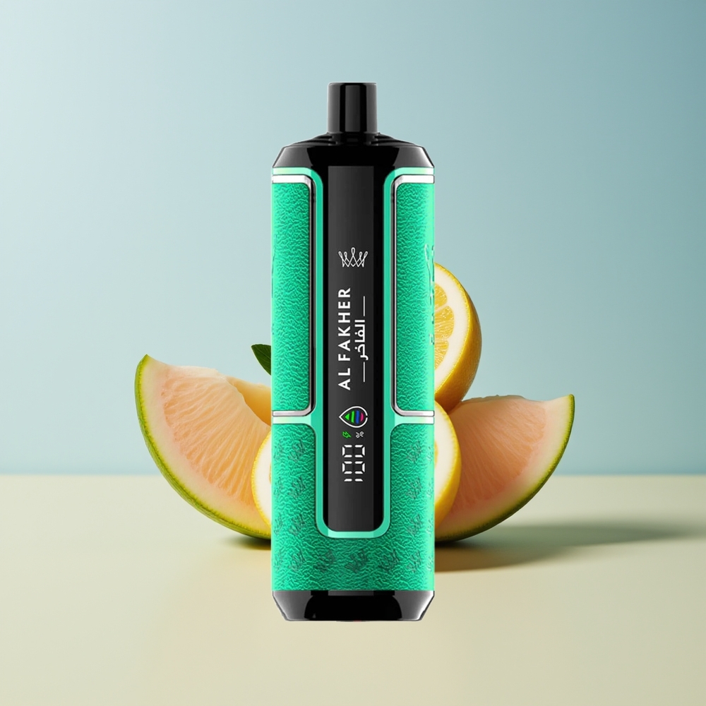 Veleprodaja Slovenija Al Fakher Crown Bar 15000 vdihov Citrona Meta Tip-C Port 600mAh Baterija