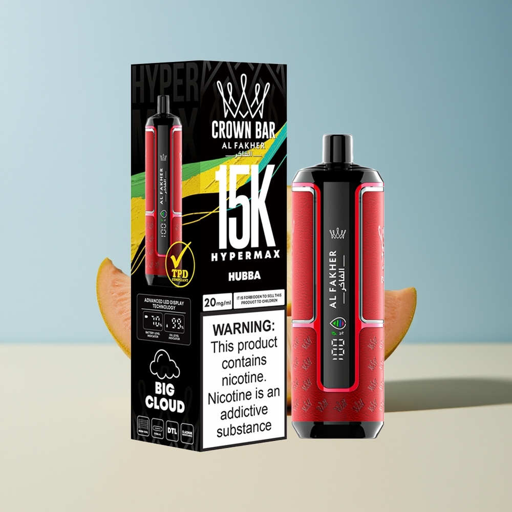 Veleprodaja Slovenija Al Fakher Crown Bar 15K 6mg/ml Compact Tipkovna