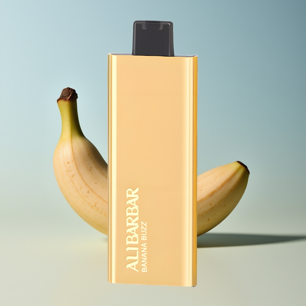 Veleprodaja Slovenija Alibarbar Pandora 7000 Pufov Vape Banana Buzz 17 ml