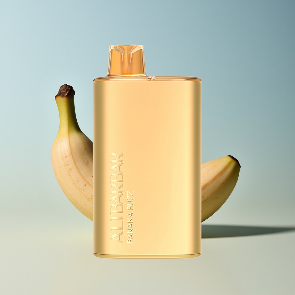 Veleprodaja Slovenija Alibarbar Rich 8000 Puffs Bananovo Bzzz 2000mAh 20ml