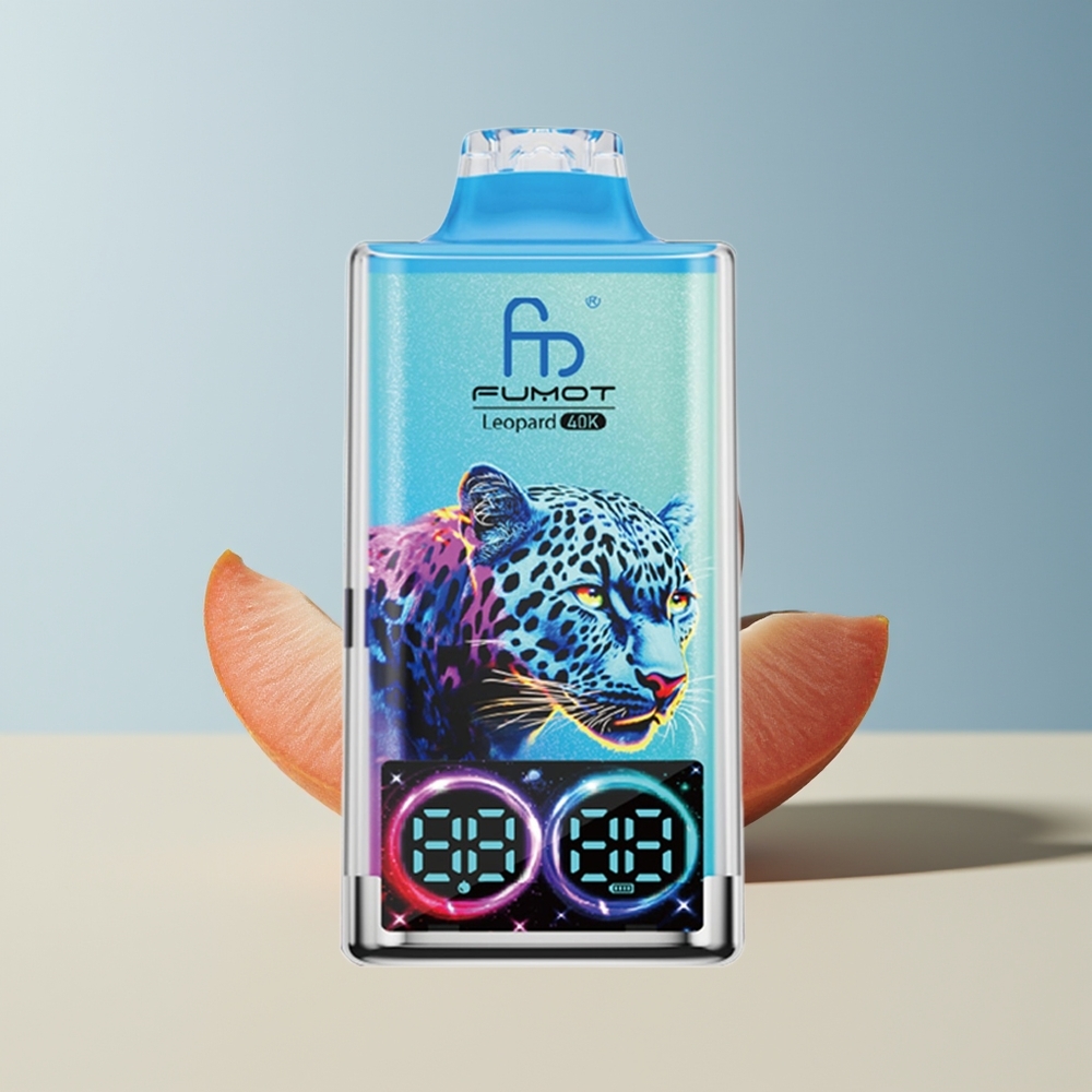 Veleprodaja Slovenija Fumot Leopard 40K Puffs Breskva Jagoda Dual Mesh 5 Nicotine