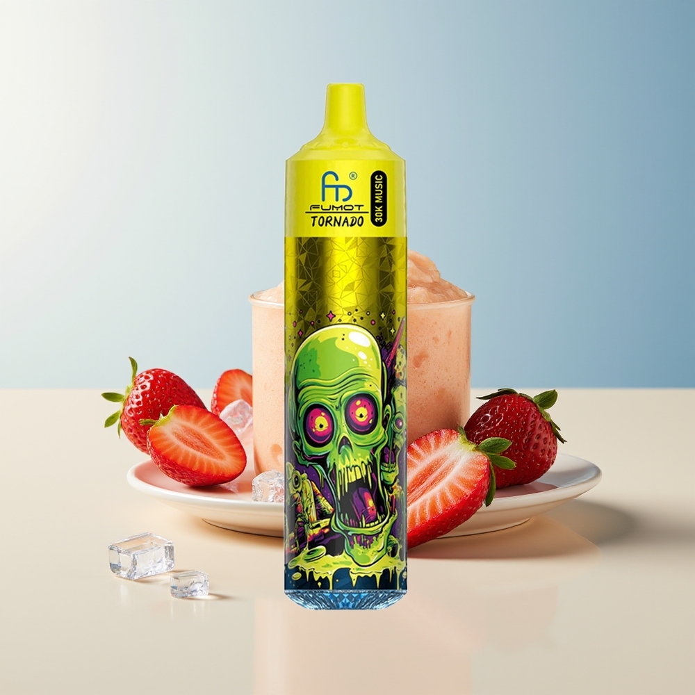 Veleprodaja Slovenija Fumot RandM Tornado 30000 Puffov 30mL Jagoda Led