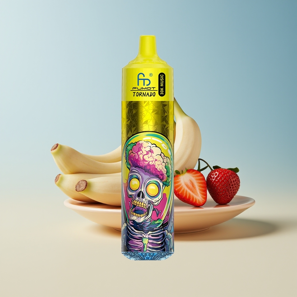 Veleprodaja Slovenija Fumot RandM Tornado 30000 Pufov Banana Jagoda 30mL 600mAh