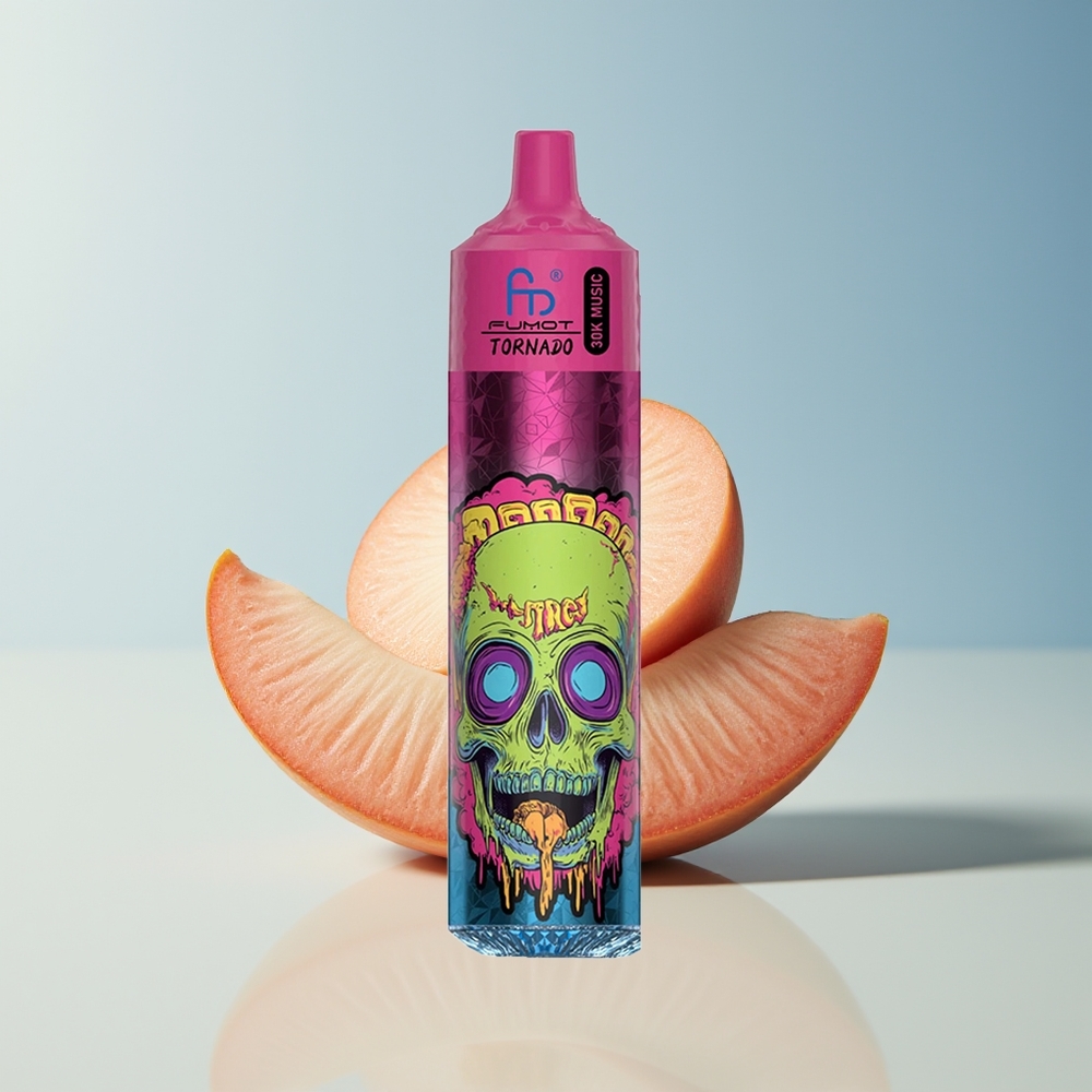 Veleprodaja Slovenija Fumot RandM Tornado 30000 Pufov Breskova Led 30mL 600mAh
