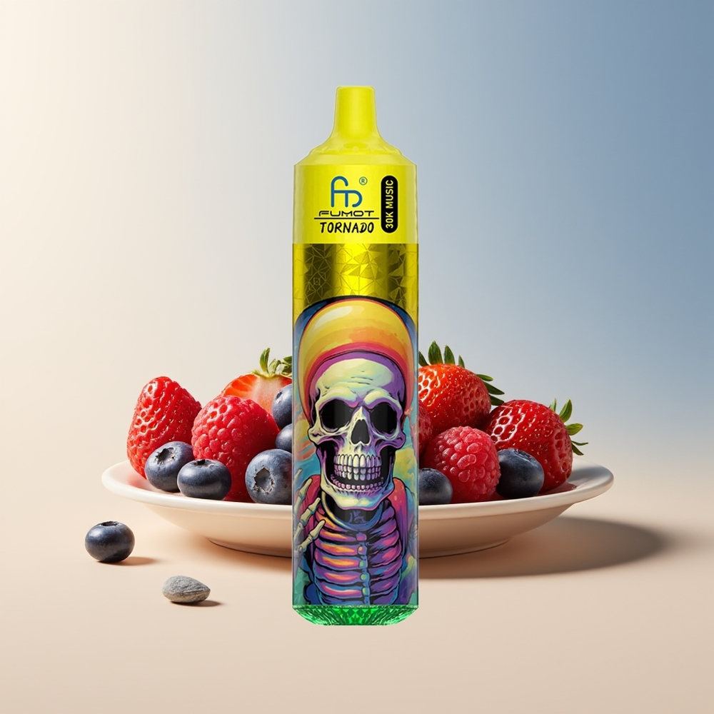 Veleprodaja Slovenija Fumot Randm Tornado 30000 Pufi Jagoda Borovnica Malina 30mL 600mAh