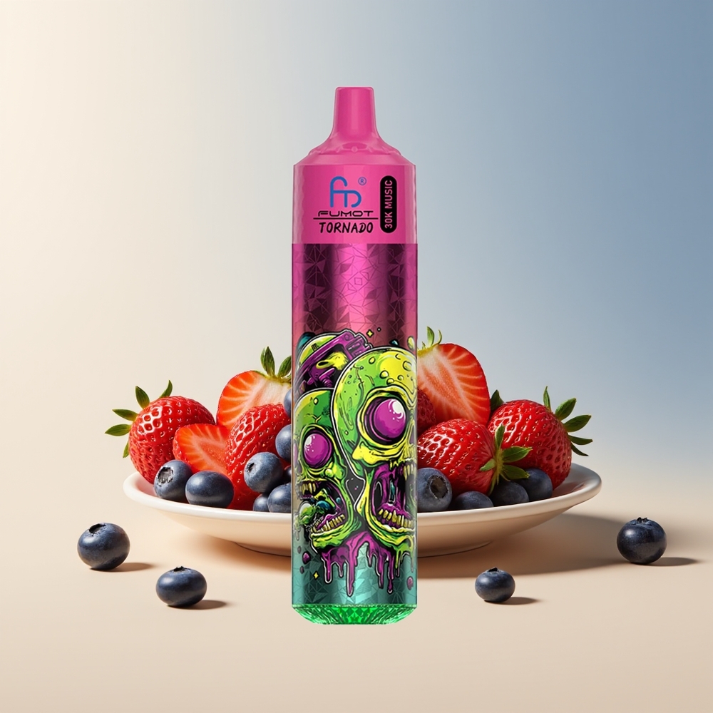 Veleprodaja Slovenija Fumot Randm Tornado 30000 Pufov Jagoda Borovnica 30mL 600mAh