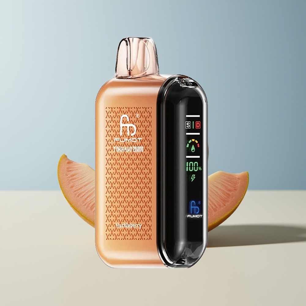 Veleprodaja Slovenija Fumot Tornado 20000 Puffs Borovnica Dual Mesh Coil Smart Display