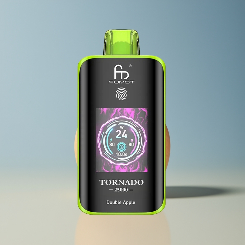 Veleprodaja Slovenija Fumot Tornado 25000 Puffs Dvojno Jabolko 20ml 700mAh