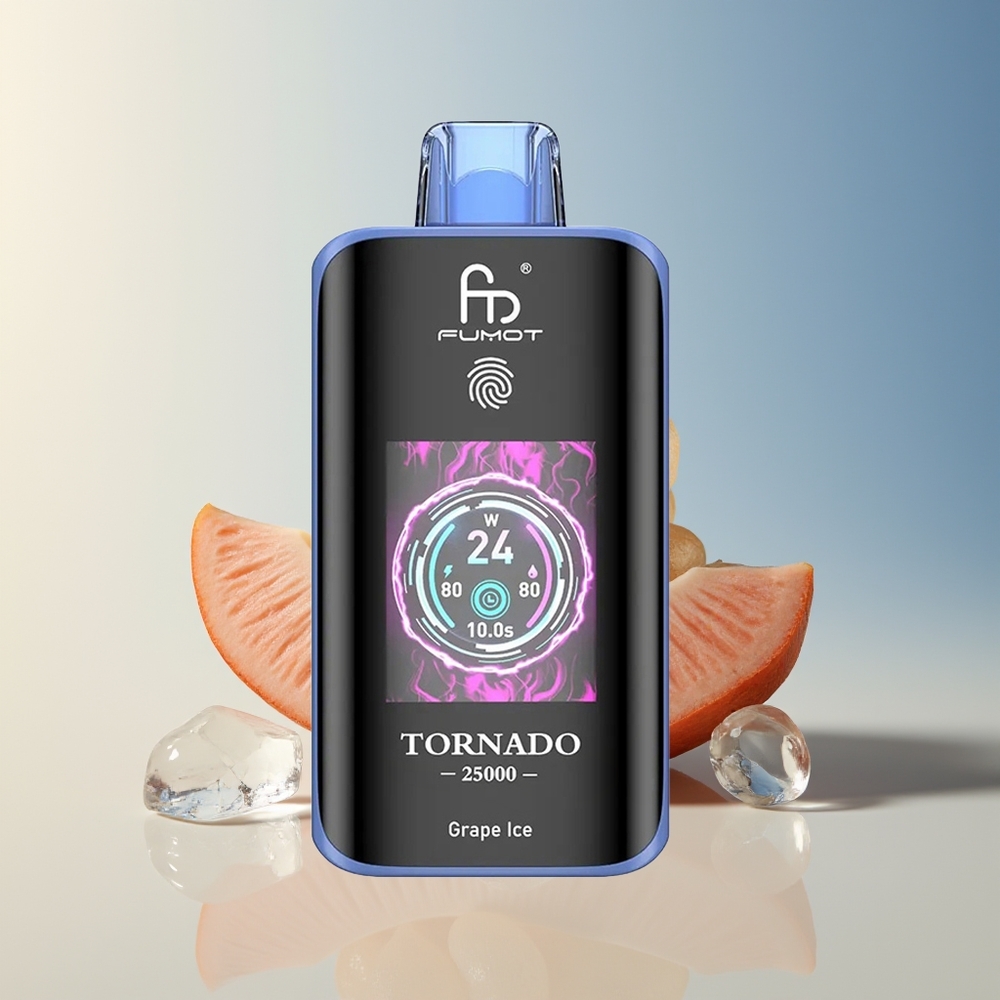 Veleprodaja Slovenija Fumot Tornado 25000 Puffs Grozdni Led 20ml 700mAh