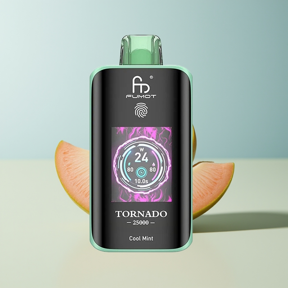 Veleprodaja Slovenija Fumot Tornado 25000 Puffs Hladna Meta Tip-C Polnjenje 700mAh Baterija