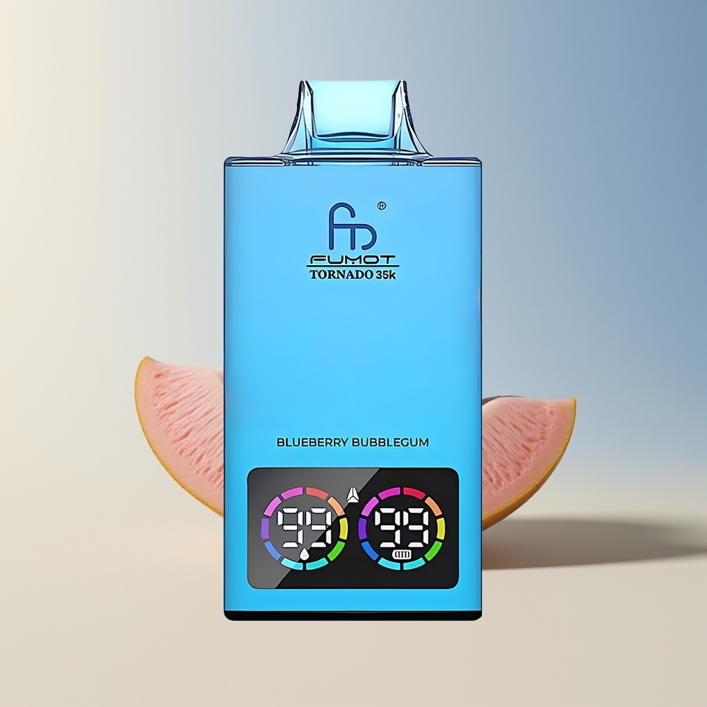 Veleprodaja Slovenija Fumot Tornado 35000 Borovnični Bubblegum Dual Mesh Coil Fast Charging