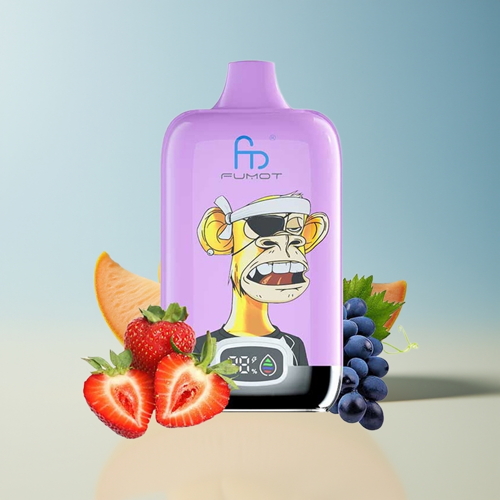 Veleprodaja Slovenija Fumot Tornado Digital Box 12000 Puffs Mango Na Ledu Mesh Coil Type-C